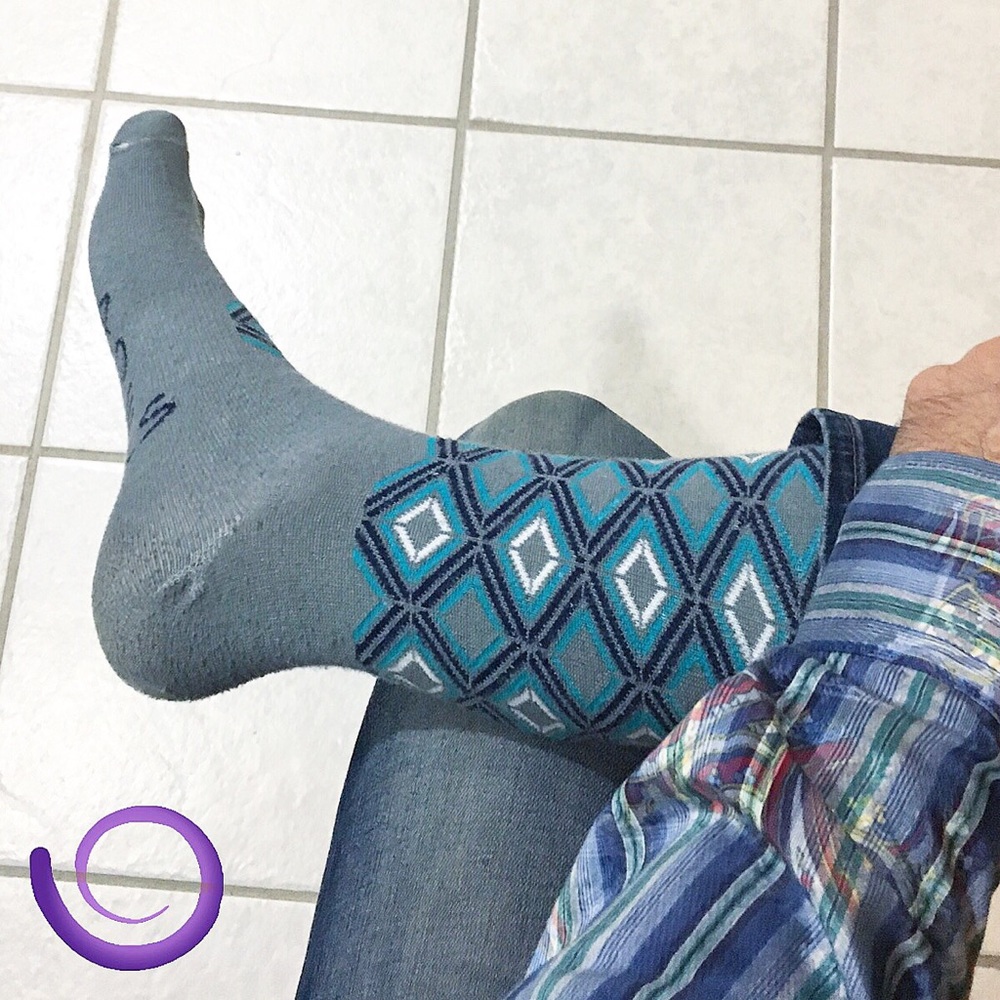 *COURAGE* Step Into Life Socks Mens Casual Stylish